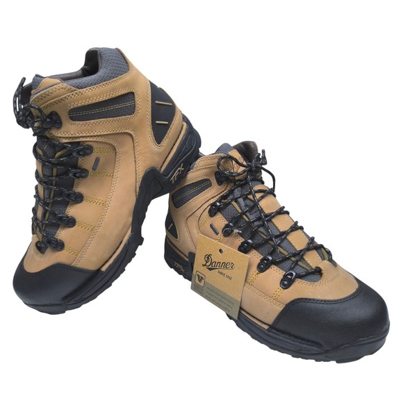 Danner 453 Men Hiking Boots Gore-Tex Waterproof Tan Grey Leather 45370 Sz: 12 EE main image 6
